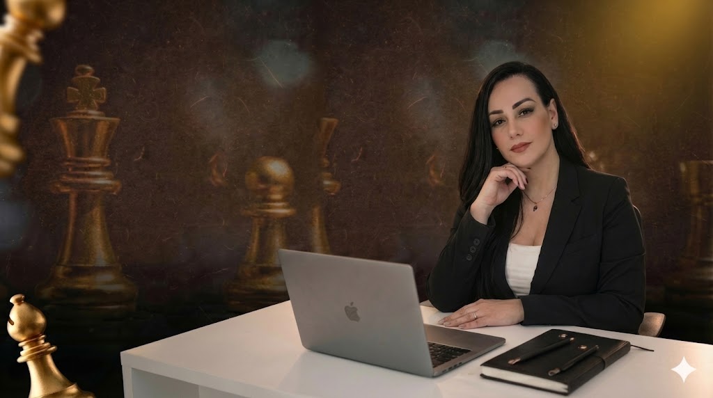 Woman working digitally